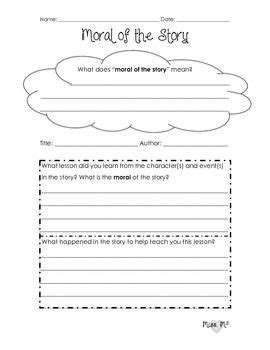 Moral Of The Story Assessment Teaching Resources Tpt Moral First Grade Worksheet - Moral First Grade Worksheet