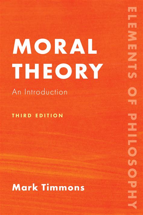 Moral Theory An Introduction Elements Of Philosophy