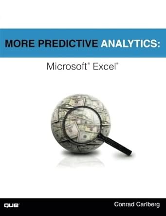 more predictive analytics microsoft excel