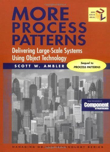 More Process Patterns Delivering Large Scale Systems Using Object Technology Sigs Managing Object Technology
