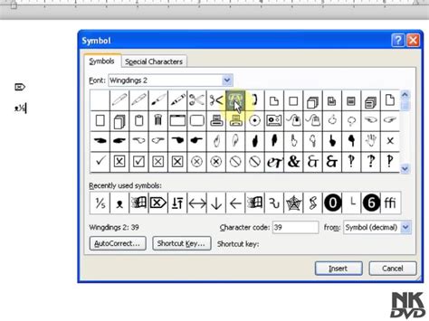 more symbols for ms word