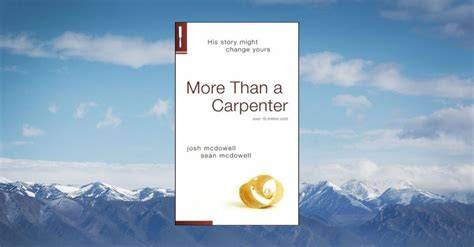 more than a carpenter new living translation