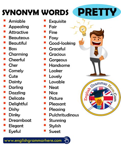 More Words For Pretty