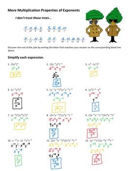 Download More Multiplication Properties Of Exponents Answers Key 