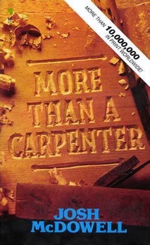 Read More Than Carpenter Josh Mcdowell Full Download 