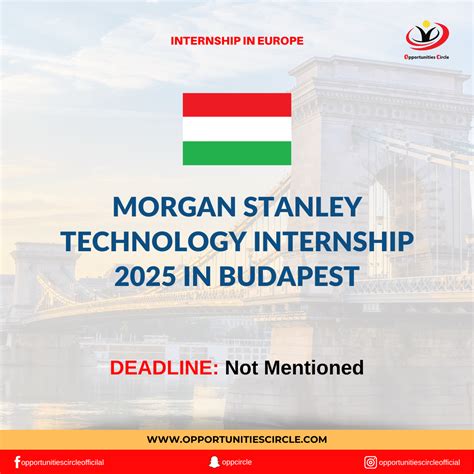 Morgan Stanley Technology Internship