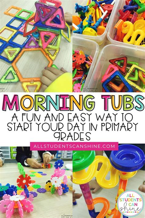 Morning Work Tubs Fun In First First Grade Morning Routine - First Grade Morning Routine