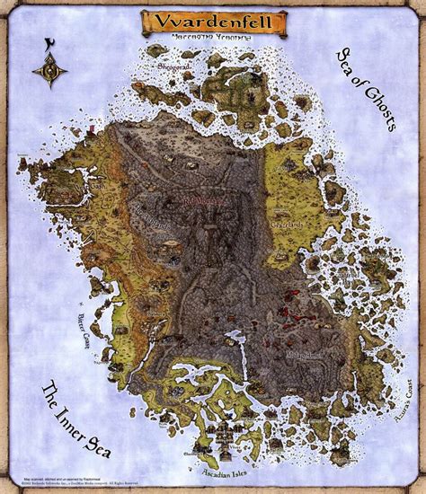 morrowind world map