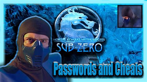 mortal kombat sub-zero mythologies cheats