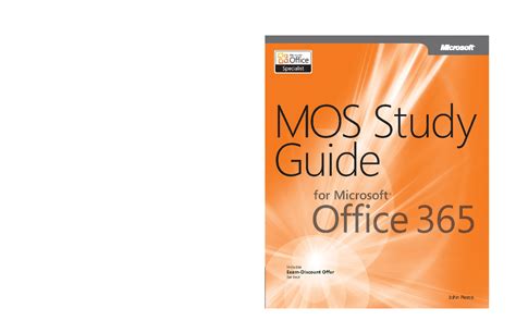 Mos Study For Microsoft Office 365