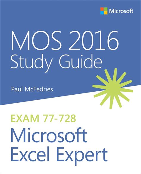 Read Mos 2016 Study Guide For Microsoft Excel Expert Mos Study Guide 