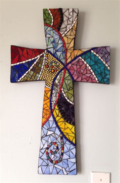 Mosaic Cross Printable Designs