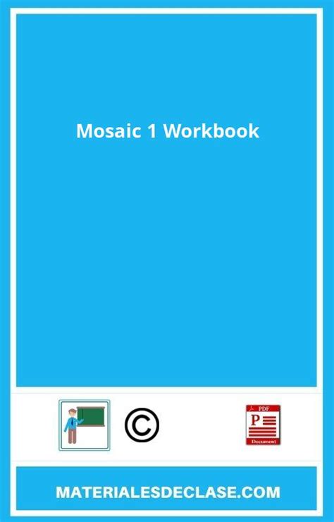 Read Mosaic 1 Workbook Pdf 
