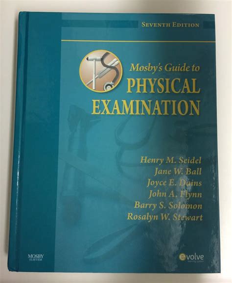 Read Online Mosby39S Guide To Physical Examination 7Th Edition 