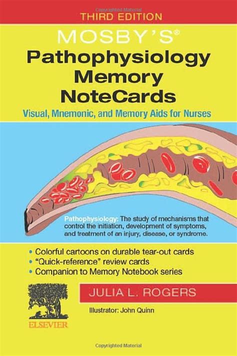 Mosby's Pathophysiology Memory Note Cards: Visual, Mnemonic, And Memory Aids For Nurses, 2e