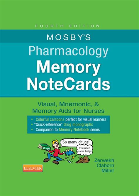 Read Mosbys Pharmacology Memory Notecards Elsevier E Book On Intel Education Study Retail Access Card Visual Mnemonic And Memory Aids For Nurses 4E 