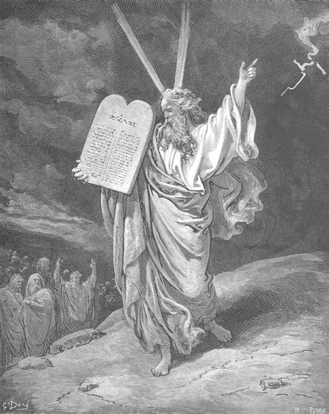 moses and the ten commandment biography