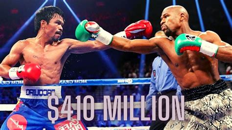 most expensive boxing match