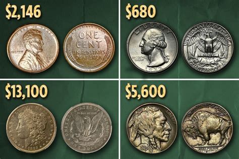 Regular strike silver dollars from 1971 