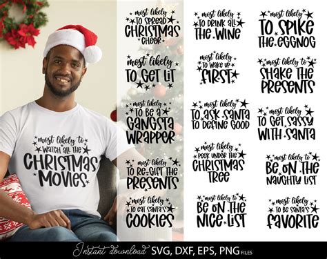 most likely christmas sayings