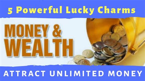 most powerful good luck charms for money