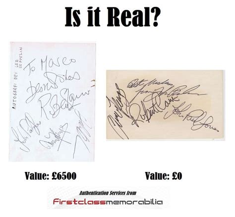 Most Reliable Autograph Authentication