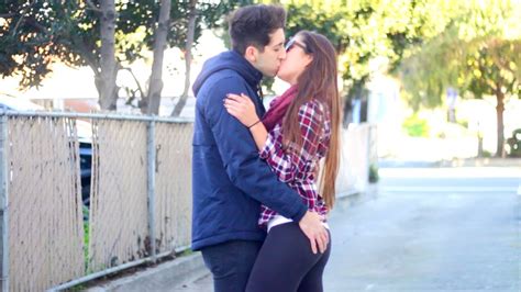 most romantic kiss prank