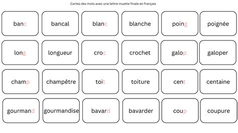 Mot Avec ç