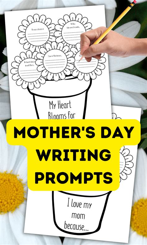 Mothers Day Writing Prompt Freely Nat Blog Mothers Day Writing Prompts - Mothers Day Writing Prompts