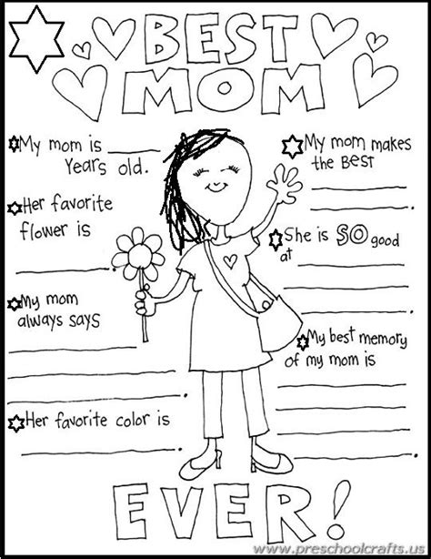Motheru0027s Day Online Activity For Preschool Live Worksheets Mother S Day Worksheets For Preschool - Mother's Day Worksheets For Preschool
