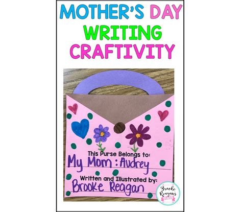 Motheru0027s Day Writing Prompt Craftivity Mother S Day Writing Prompts - Mother's Day Writing Prompts