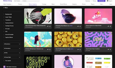 motion array | MotionArray Motion Graphics Templates Thch Lm Phim