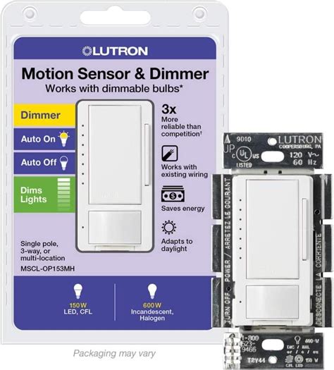 motion sensor dimmer switch