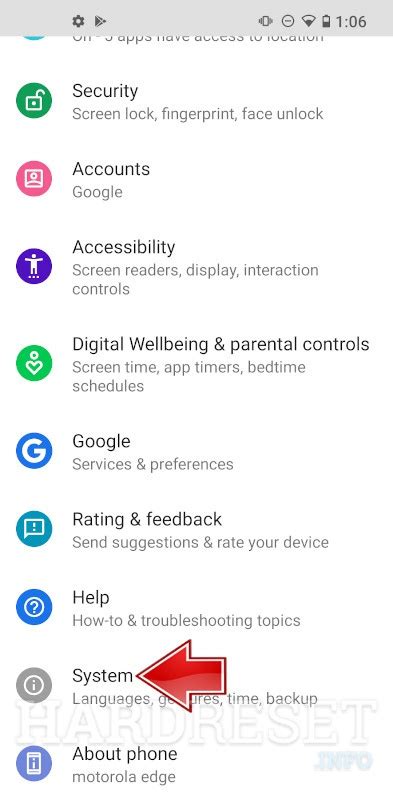 moto g7 power - Reset Network Settings Verizon