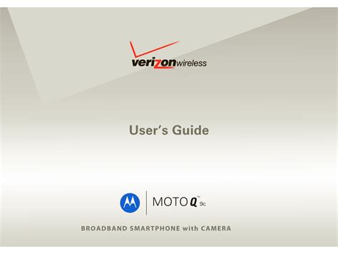 Full Download Moto Q 9C User Guide 