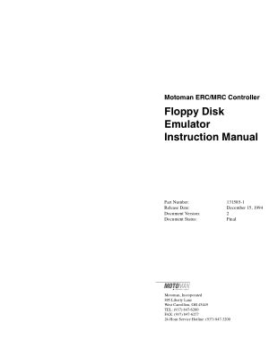 Motoman Erc Controller Manual