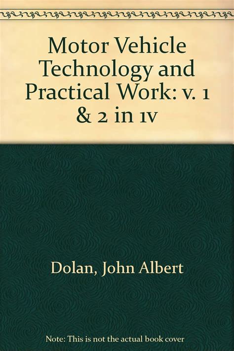 Download Motor Vehicle Technology And Practical Work 