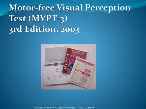 Full Download Motor Visual Perception Test Third Edition Mvpt 3 