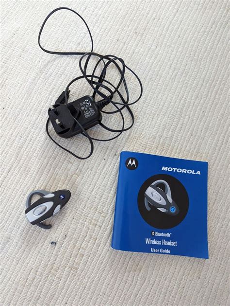 Full Download Motorola Bluetooth Headset Hs820 User Guide 