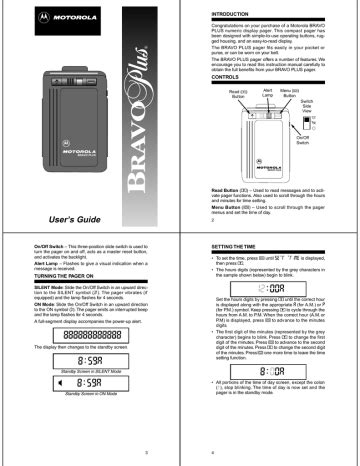 Read Online Motorola Bravo User Guide 