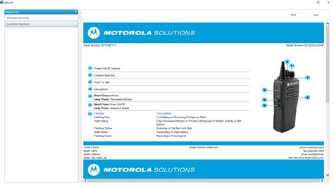 Read Motorola Customer Programming Software User Guide 