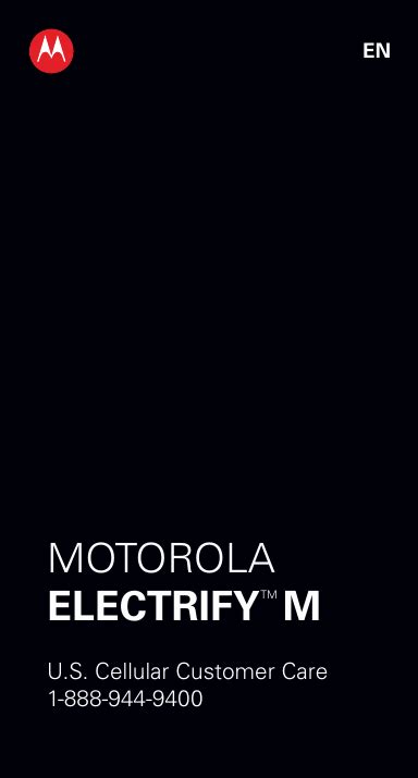Read Online Motorola Electrify User Guide 