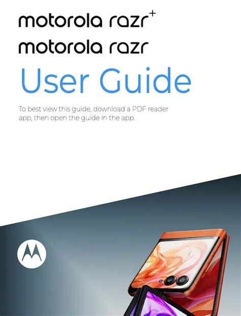 Download Motorola Razor User Guide 