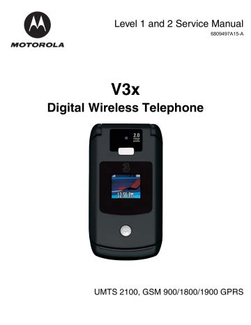 Full Download Motorola Razr V3X User Guide 