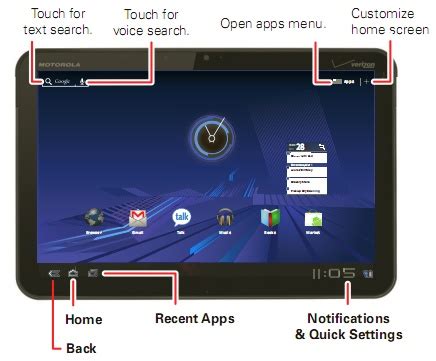 Read Motorola Xoom Tablet User Guide 