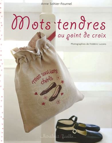 mots tendres au point de croix