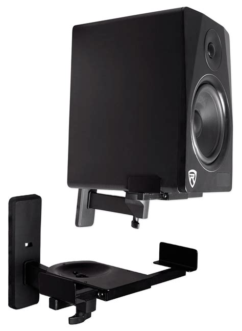 mount studio monitors on wall