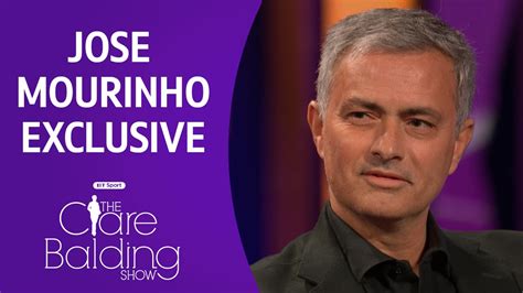 mourinho interview with clare balding autobiography
