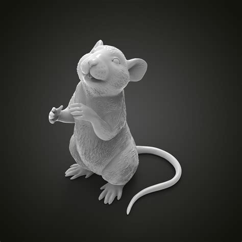 mouse 3D model 3D printable CGTrader