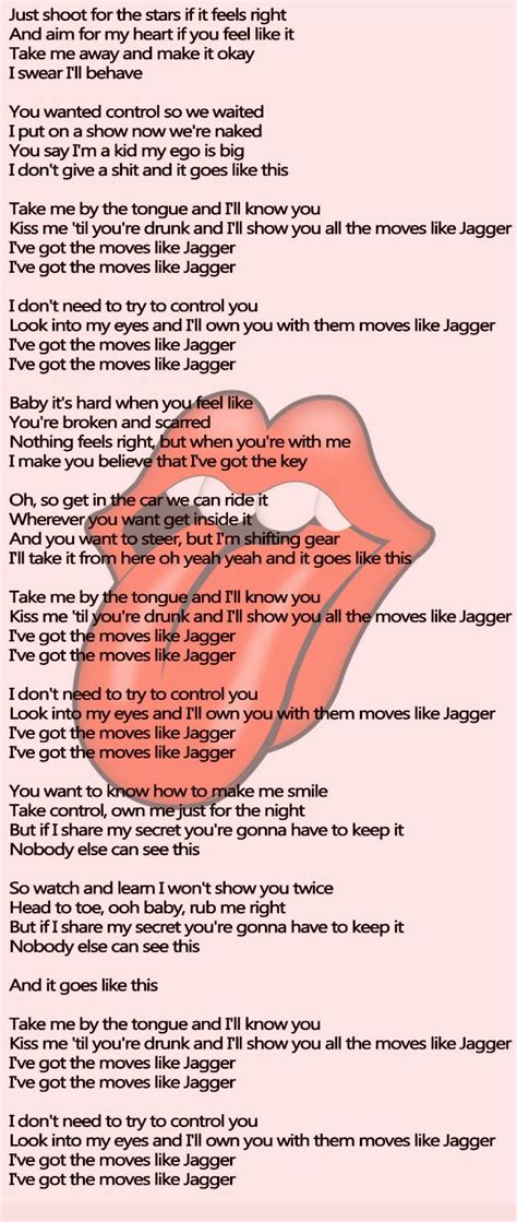 Move Jagger Lyrics
